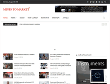 Tablet Screenshot of minestomarket.net